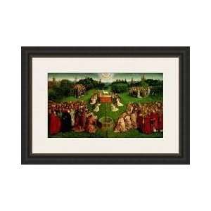   Lamb From The Ghent Altarpiece Lower Half Of Centr Framed Giclee Print