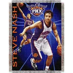  NBA Phoenix Suns Steve Nash 48x60 Tapestry Throw Sports 