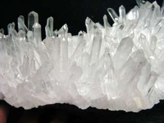 92lb,stunning clear&colorless ROCK CRYSTAL QUARTZ cluster  