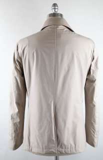 New $950 Borrelli Beige Jacket 40/50  