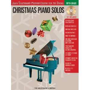  Christmas Piano Solos   Fifth Grade Book/CD   John 