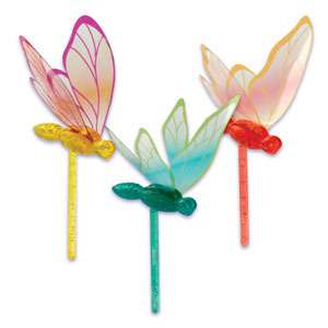 12 DRAGONFLY cupcake PICKS new PARTY so pretty ! FAVORS  