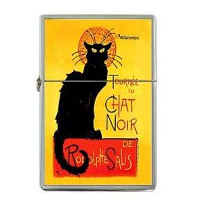  CHAT NOIR Black Cat FLIP TOP LIGHTER: Health & Personal 