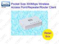 mini Pocket Size 300Mbps Wireless N 802.11N Access Point Repeater 