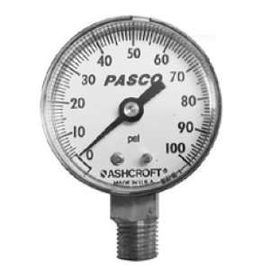   Pasco 1731 A 2 200# Pressure Gauge, Ashcroft Patio, Lawn & Garden