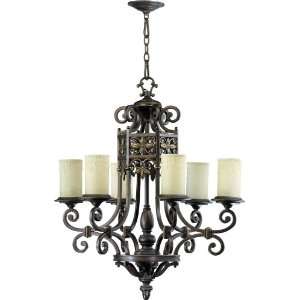  Quorum International 6131 6 86 6 Light Chandelier: Home 