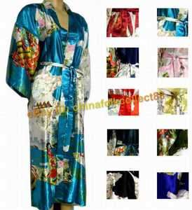 SALE Geisha Kimono Bath Robe Night Gown Yukata 10 Color  