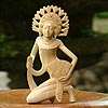 EXOTIC DANCER ~Wood Carving Sculpture ~Bali ~Fair Trade  