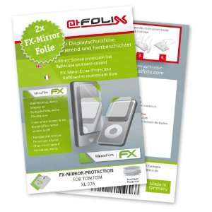 com 2 x atFoliX FX Mirror Stylish screen protector for TomTom XL 335 