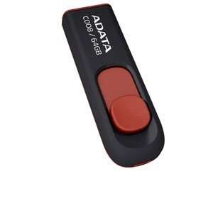  ADATA 64GB C008 Retractable USB 2.0 Flash Drive: Computers 