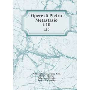   Ayala, Ranieri de Calzabigi Pietro Metastasio  Books