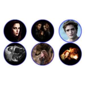  Set of 6 Twilight Breaking Dawn Part 2 1.25 Badge Pinback 