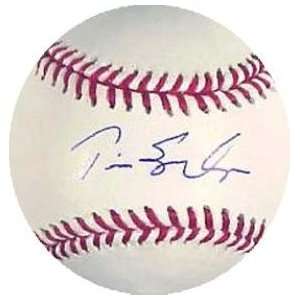  Tim Spooneybarger autographed Baseball