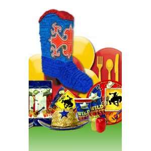  Wild West Party in a Box Kit with Pinata Toys & Games