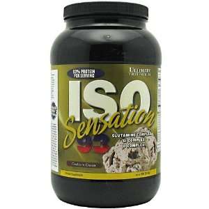  ULTIMATE NUTRITION ISO Sensation, Cookies n Cream, 2lb 