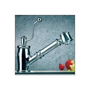   One Handle Pull Out Spray Kitchen Faucet 7711 ORB: Home Improvement
