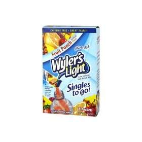 Wylers Light Fruit Punch Drink Mix 6: Grocery & Gourmet Food