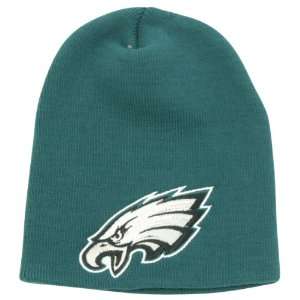   Big Logo Classic Winter Knit Beanie Hat   Green: Sports & Outdoors