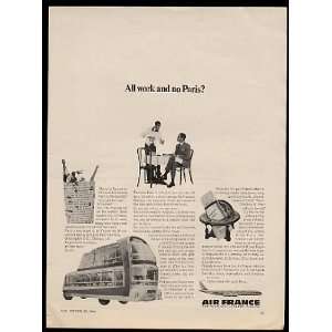    1964 Air France Airlines Paris Print Ad (8510)