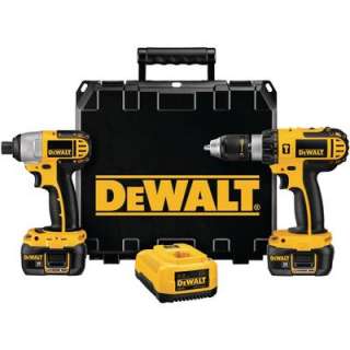 Dewalt DCK266L 18V Li ion 2 Tool Combo Kit Cordless Hammer Drill 