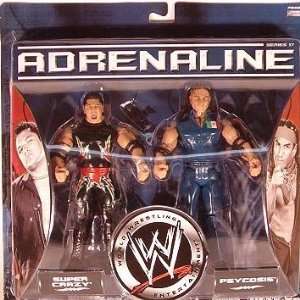  WWE Adrenaline Series 17 Two Pack   Super Crazy & Psycosis 