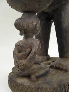 GothamGallery Tribal Art   Yoruba Maternity Figure K  