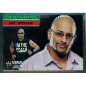  WWE Heritage 2006 Topps Chrome Card: Jonathan Coachman 