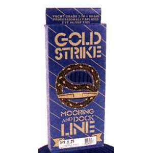 Wellington Gold Strike Premium Double Braid Nylon Dock Line 1/2 x 20 