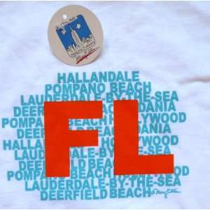  Fort Lauderdale Florida T Shirt High Quality Silkscreened 