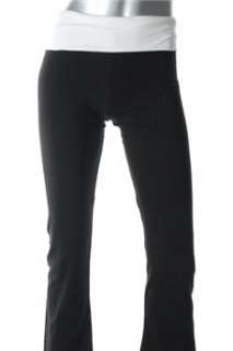 FAMOUS CATALOG Black Stretch Yoga Pants Misses XL  