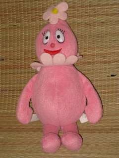 Spinmaster Plush Pink Yo Gabba Gabba FOOFA 9 Girl Doll Stuffed Toy 