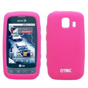  EMPIRE Hot Pink Silicone Skin Cover Case for Sprint LG 