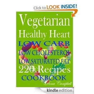   Vegetarian Low Carb Low Saturated Fat Low Cholesterol 220 Recepies