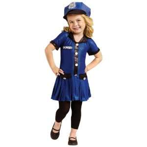  Police Chief Girl Costume Size 24 Month 2T   110752 
