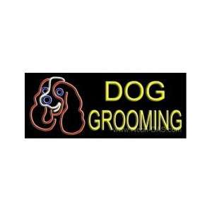  Dog Grooming Outdoor Neon Sign 13 x 32