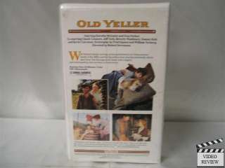 Old Yeller VHS NEW Dorothy McGuire, Fess Parker  