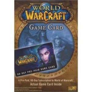   WOW Prepaid Timecard PC By Activision Blizzard Inc Electronics