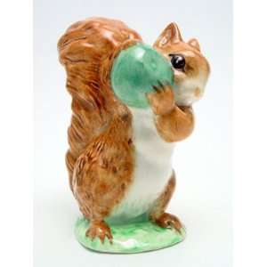   Potter Squirrel Nutkin With Green Apple Beswick: Home & Kitchen