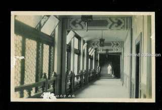 30s China Canton Guangzhou Sun Yat Sen memorial Hall corridor 