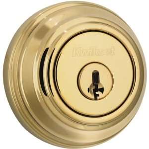  Kwikset 980 3S Keyed Entry Polished Brass