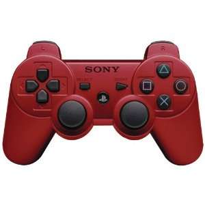 com SONY 98053 PLAYSTATION 3 SIXAXIS WIRELESS CONTROLLER (RED) (98053 