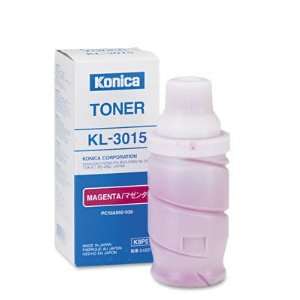 Genuine Konica KL 3015 Color Printer Magenta Toner (Yield 