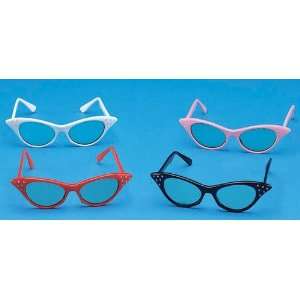  Forum Novelties 156871 Catseye Glasses  Pink: Office 