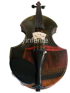 Old Baroque 4/4 full size Violin Master work Collection Art 76#  