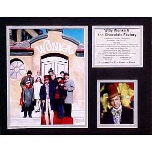  Willy Wonka & The Chocolate Factory Picture Plaque Framed 