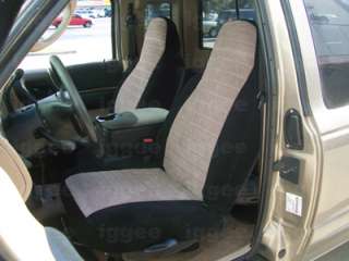 FORD RANGER 90 2003 6040 PICK UP TWO TONE SEAT COVERS  