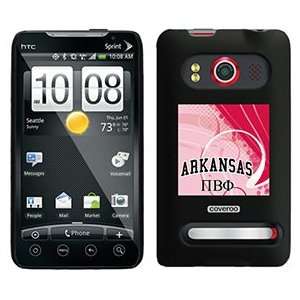  Arkansas Pi Beta Phi Swirl on HTC Evo 4G Case: MP3 Players 