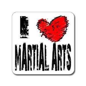  I Love Heart MARTIAL ARTS   Window Bumper Laptop Sticker 