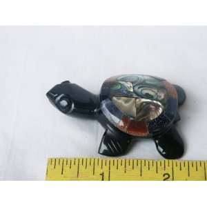   Turtle with Abalone Shell and Gemstone Inlay, 8.30.4 