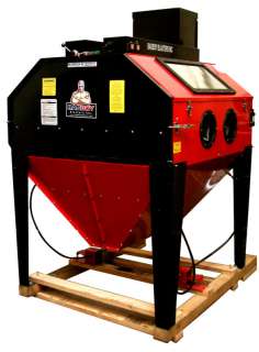 BB 3000XLD BVD MEDIA ABRASIVE SAND BLAST BLASTING CABINET  